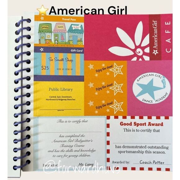 Bundle Sale 3 for $15 | American Girl “Fun With Your Doll” Activity Book - Picture 4 of 10